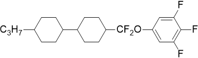4-(difluoro(3,4,5-trifluorophenoxy)methyl)-4'-propyl-1,1'-bi(cyclohexane)