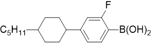 2-Fluoro-4-(trans-pentyl cyclohexyl)phenyl boronic acid