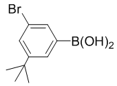 (3-bromo-5-tert-butyl phenyl) boronic acid